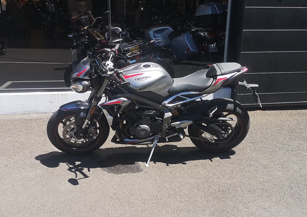 Location moto Rouen Triumph 800 tiger XCA