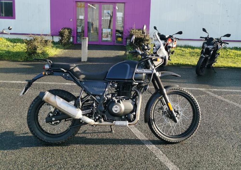 Location moto La Rochelle Royal Enfield bullet 1