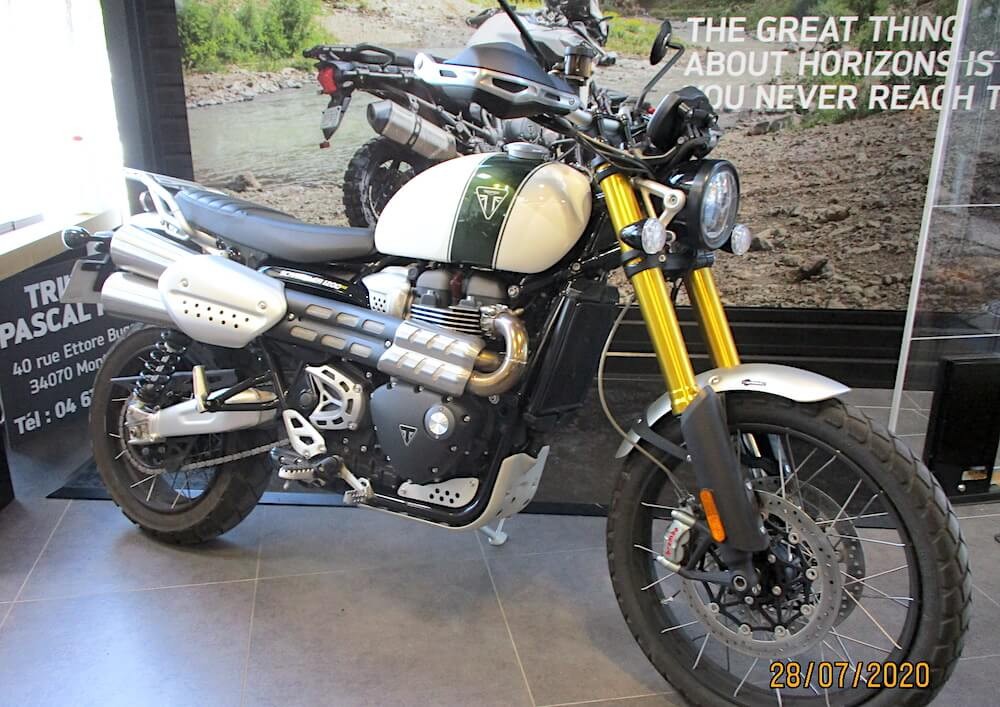 Location moto Montpellier Triumph Scrambler 1200 XC 1