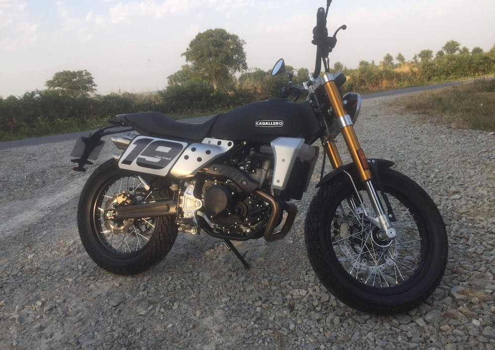 location moto nantes Fantic Caballero 500 Flat Track 1