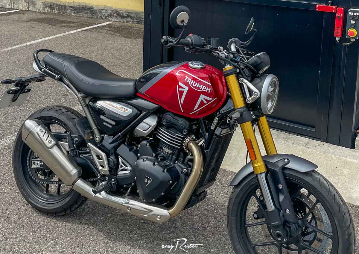 location moto Lyon Triumph Speed 400 A2 1