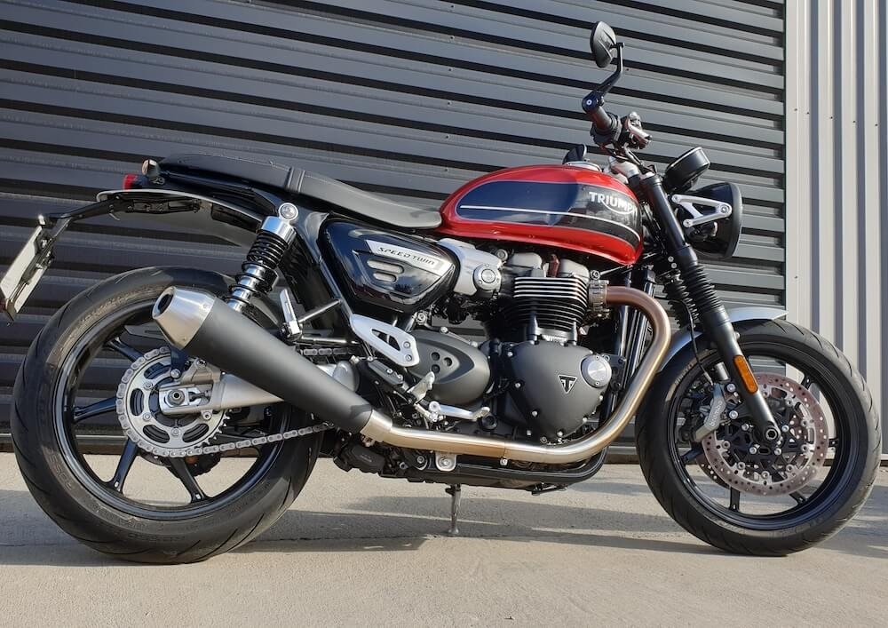 location moto Le Mans Triumph Bonneville T100