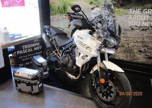 Location moto Montpellier Triumph Tiger XRX 1200 4