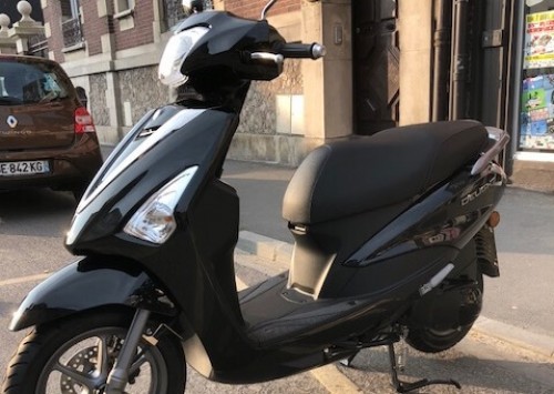 location scooter Le Treport Yamaha 125 D'elight 1