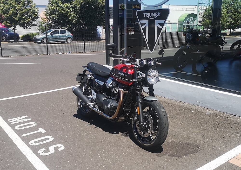 Location moto Rouen Triumph 800 tiger XR 1