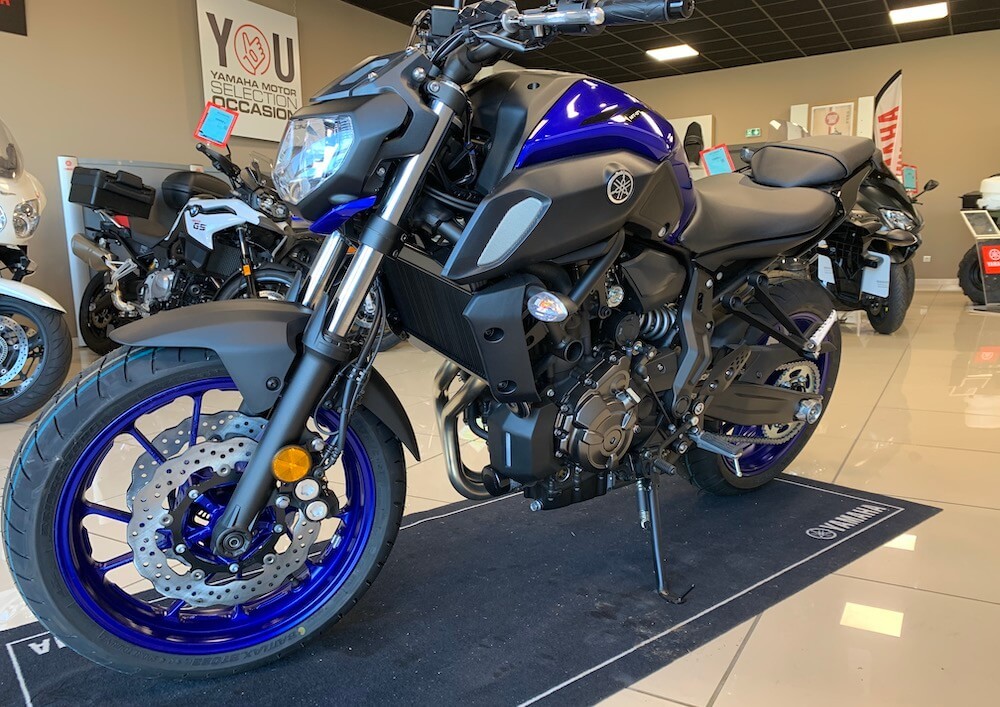 location moto Cherbourg Kawasaski 650 Versys 5