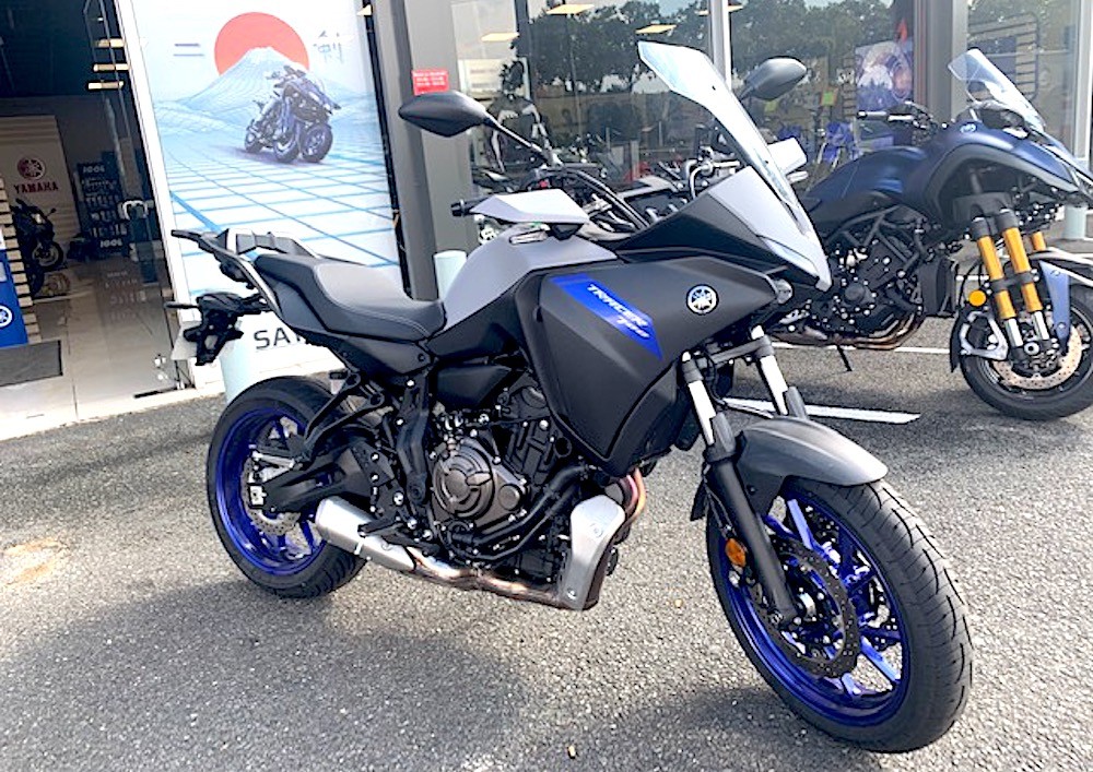 location moto Cherbourg Kawasaski 650 Versys 5