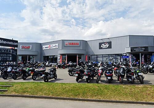 Motorcycle rental Moto Diffusion Vannes
